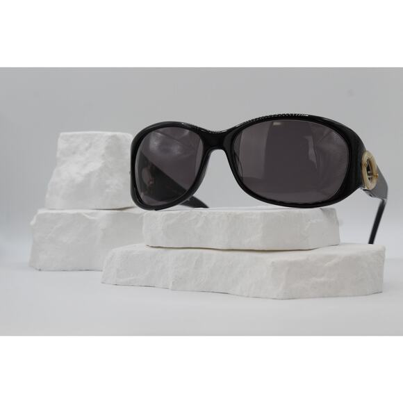 Kate Spade DALE/S 807 120 Horn Accent Black Sunglasses Made in Italy main image 5